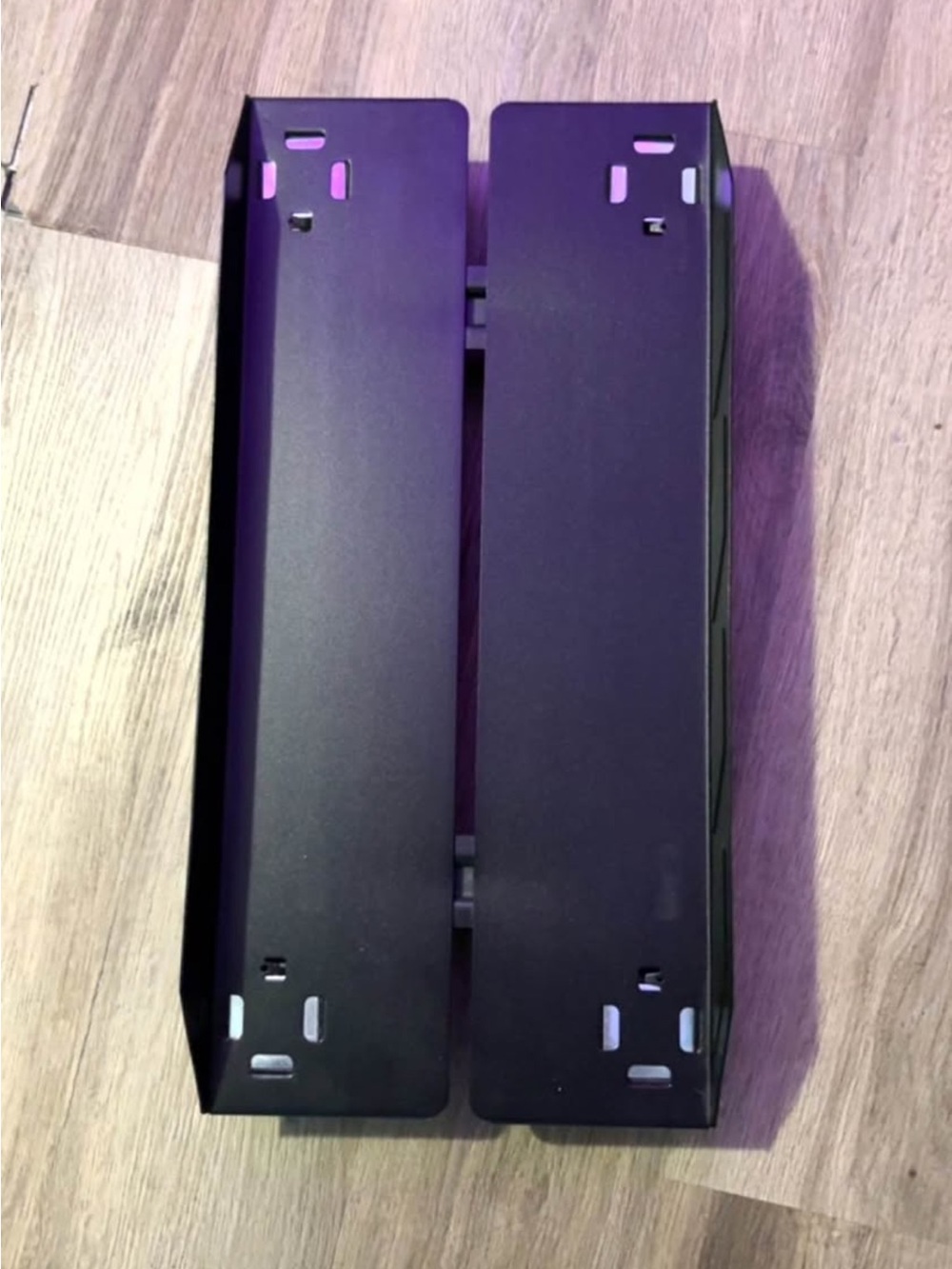 Black Laptop Hard Drive / SSD Mounting Bracket Tray